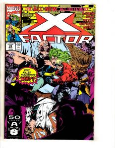 10 X-Factor Marvel Comic Books # 71 72 73 74 75 76 77 78 79 80 X-Men Storm CR53 