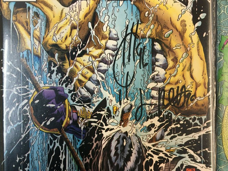 NINJAK VALIANT 16 COMICS LOT #2 + 3 SIGNED BY JOE QUESADA 1-14 + #0, #00 VF-NM