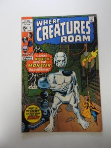Where Creatures Roam #2 (1970) FN+ condition