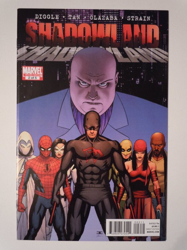 Shadowland #1-5 Complete Series (2010)