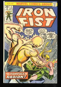 Iron Fist #4 FN+ 6.5