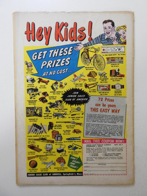 Superboy #59 (1957) GD/VG Condition! 1 1/2 in spine split