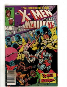 The X-Men and The Micronauts #2 (1984) YY5