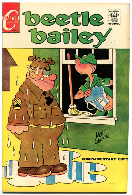 BEETLE BAILEY, Army, Military, Give-aways, 1970, 2 issues, VF/NM , Mort Walker