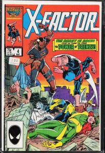 X-Factor #4 (1986) X-Factor [Key Issue]