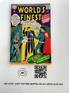 World's Finest Comics # 156 VF- DC Silver Age Comic Book Batman Superman 12 MS6