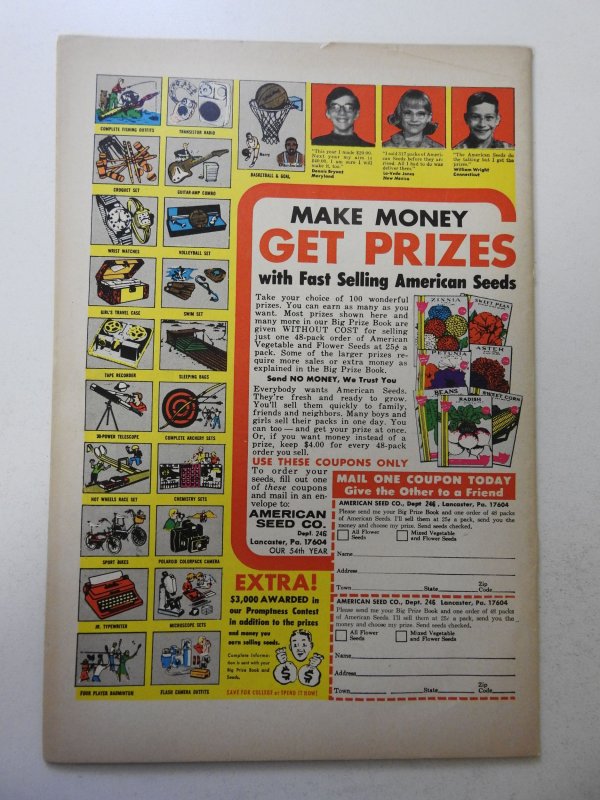 Red Wolf #1 (1972) VG Condition cover detached bottom staple