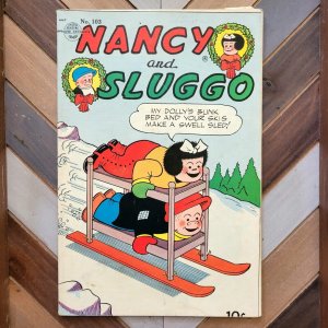 COMICS on PARADE #103 VG (1955) NANCY & SLUGGO | Pre-Code | Ernie Bushmiller