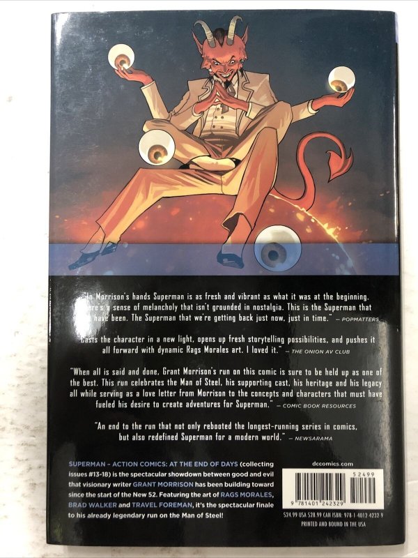 The New 52! Superman Action Comics Vol.3 By Grant Morrison (2013) HC DC Comics