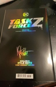 TASK FORCE Z #1 1:100 COVER F HOTZ  MONOCHROME FOIL DC COMICS