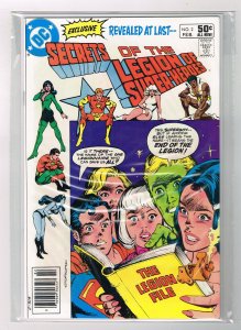 Secrets of the Legion of Super-Heroes #2  (1981) DC   NEWSSTAND COPY