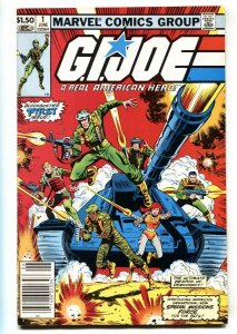 G.I. JOE #1 1982 MARVEL COMICS Newsstand variant 1st issue - comic book