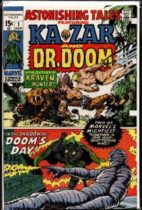 Astonishing Tales #1 (1970) Doctor Doom
