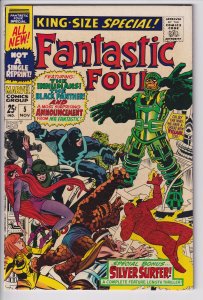 FANTASTIC FOUR ANNUAL #5 (Nov 1967) Sharp FN+ 6.5! 1st solo SILVER SURFER story!