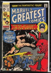 Marvel's Greatest Comics #25 (1970) Fantastic Four