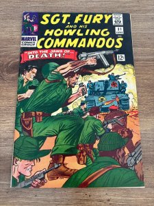 Sgt. Fury & His Howling Commandos # 31 VF- Marvel Comic Book Silver Age 3 J347