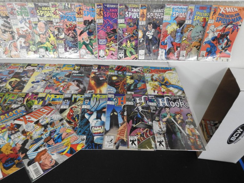 Huge Lot 160+ Comics W/ Spider-man, Hulk, Thor, Avengers+ Avg VF- Condition!