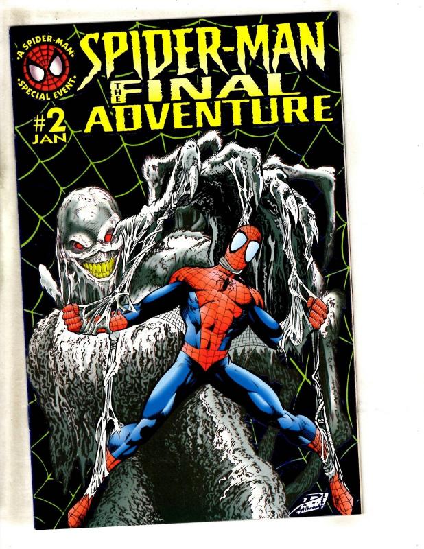 7 Spider-Man Marvel Comic Books Lost Years 1 2 3 + Final Adventure # 1 2 3 4 DB2