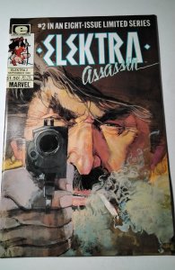 Elektra: Assassin #2 (1986) Marvel Comic Book J746