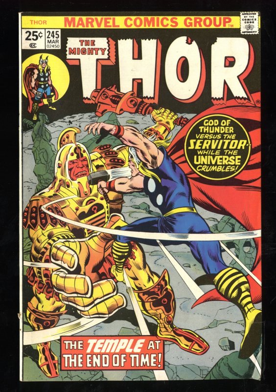 Thor #245 FN+ 6.5 1st He Who Remains!