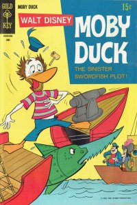 Moby Duck #6 FN ; Gold Key | Disney June 1969 Captain Hook