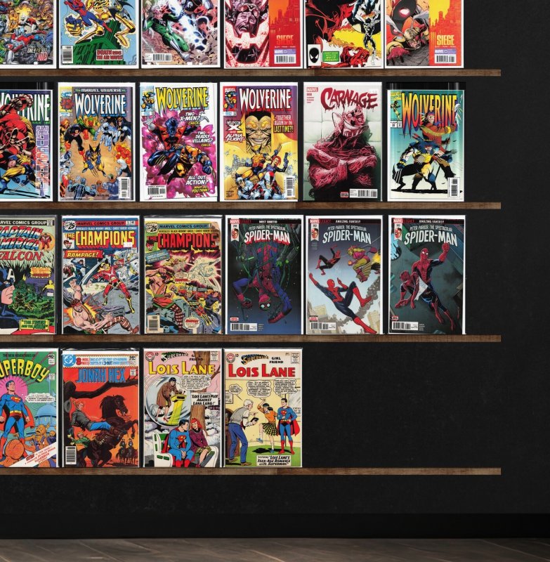 Huge Lot 150+ Comics with Spectacular Spider-Man, Journey Into Mystery & More!