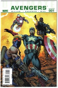 Ultimate Avengers #1-6 (complete set) Millar/Pacheco, Hawkeye, Hulk, Wasp