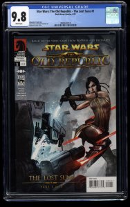 Star Wars: The Old Republic - The Lost Suns #1 CGC NM/M 9.8 1st Darth Mekhis!