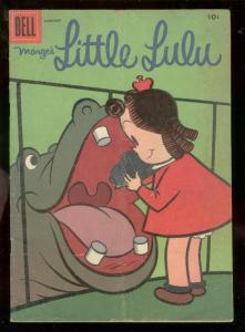 MARGE'S LITTLE LULU #103 1957-JOHN STANLEY ART-DELL COM VG