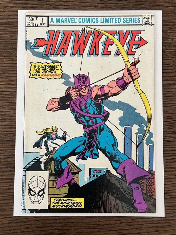 Hawkeye #1 (1983). VF-. Origin Hawkeye.