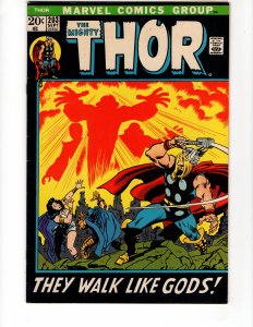 Thor #203 THEY WALK LIKE GODS! Bronze Mighty Marvel
