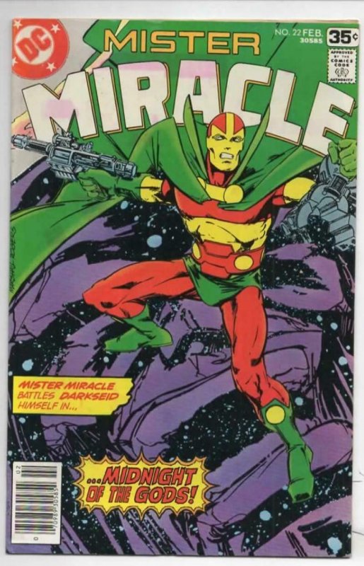 MISTER MIRACLE #22 FN/VF DarkSeid, 1971 1978 more DC in store