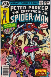 Marvel Comics Group! Peter Parker, The Spectacular Spider-Man! Issue 24!