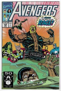 The Avengers #328 Direct Edition (1991)