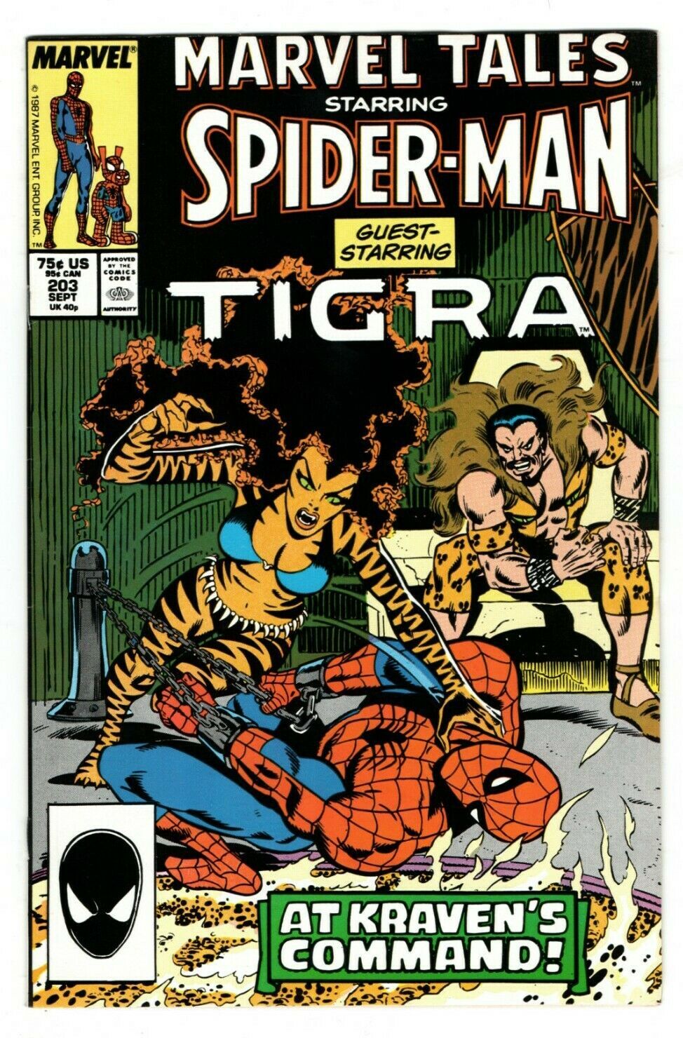 marvel tigra and spiderman