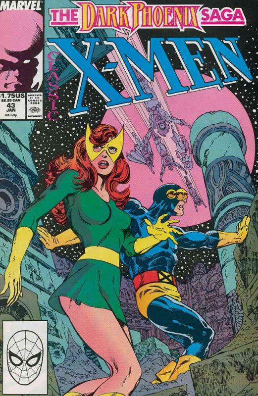 Classic X-Men #43 VF/NM Marvel Dark Phoenix Saga 137 Comic