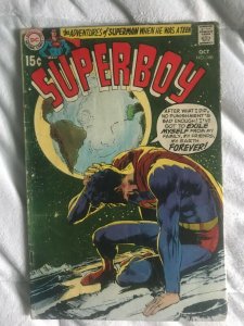 SUPERBOY #160 - I CHOOSE ETERNAL EXILE! (2.5) 1969