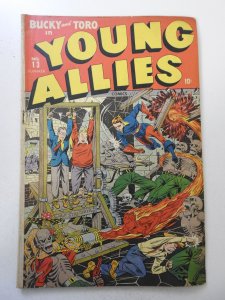 Young Allies Comics #13 (1944) PR Condition centerfold missing