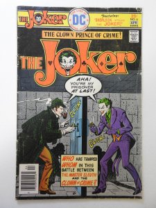 The Joker #6 (1976) VG- Condition moisture stain, cover detached top staple
