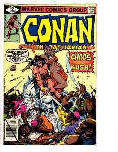 5 Conan the Barbarian Marvel Comic Books # 105 106 107 108 109 Buscema Chan WT12