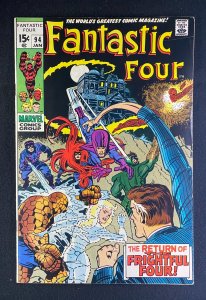 Fantastic Four (1961) #94 FN/VF (7.0) 1st Agatha Harkness