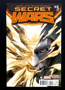 Secret Wars #5 (2015) - Iconic Dr. Doom Cover - NM