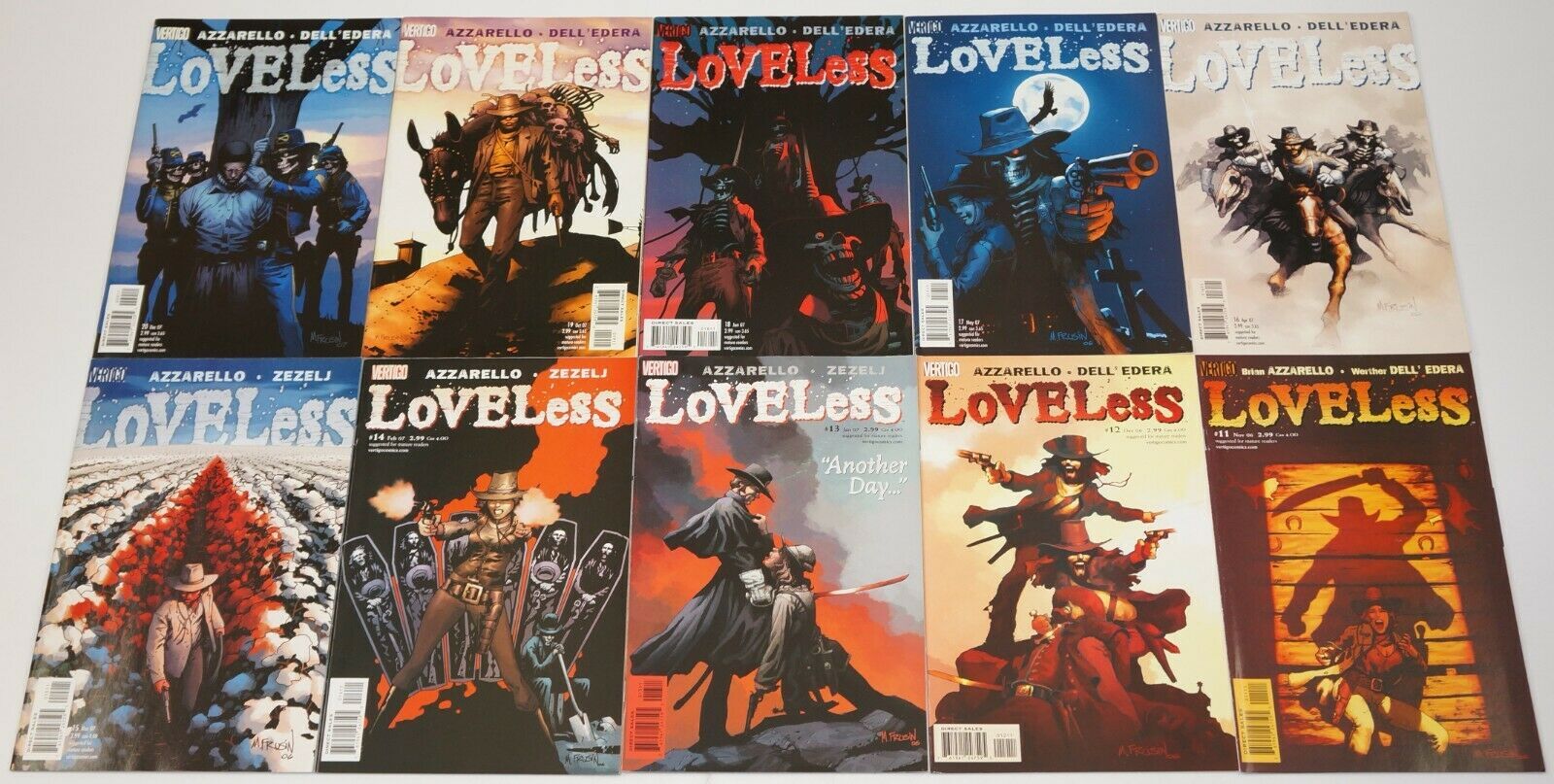 Loveless #1-24 VF/NM complete series - vertigo comics - brian azzarello