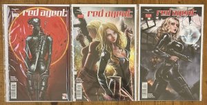 Red Agent #1,3,5 Zenescope Lot Grimm Fairy Tales Nm