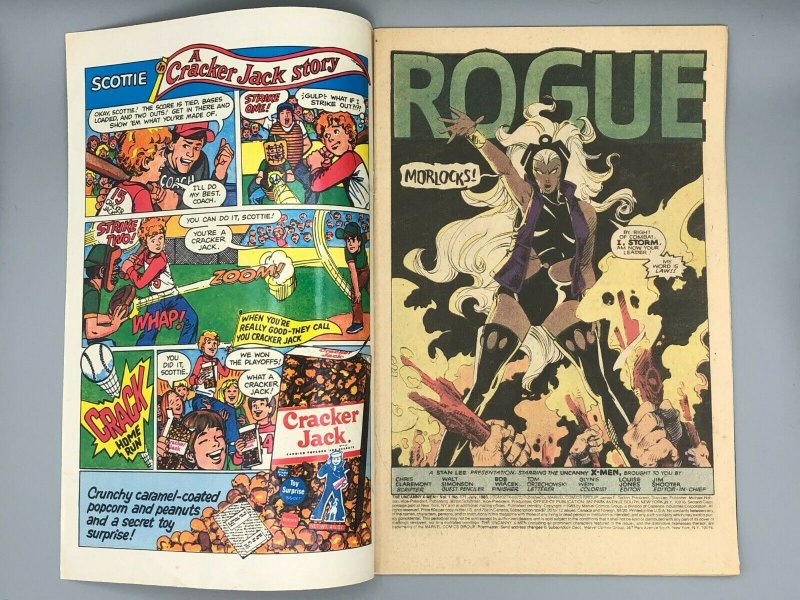 Uncanny X-men #171 (1983) FN/VF - Rogue Joins X-Men Key Issue 