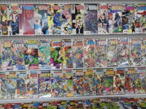 Huge Lot 190+ Comics W/ Defenders, Hulk, Powerman+ Avg Fine/VF Condition!