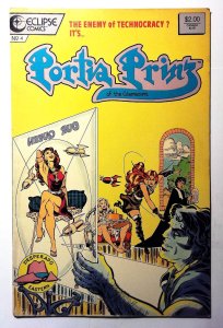 Portia Prinz of the Glamazons #4 (1987) Eclipse Comics 1st Print Comic Book