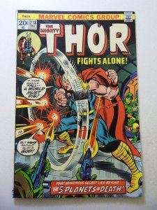 Thor #218 (1973) VG Condition