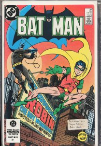 Batman #368 (1984) Batman [Key Issue]