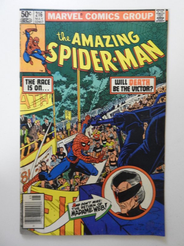 The Amazing Spider-Man #216 (1981) FN- Condition!